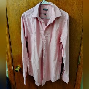 Madison Pink Dress Shirt Classic Long-Sleeve LNWT